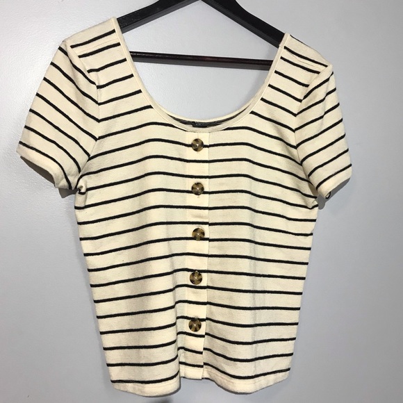 2 for $20 TORRID Scoop Neck Short Sleeve Button Front size 00 - Picture 6 of 10